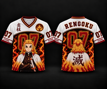 Kyojuro Rengoku – Flame Hashira Anime Oversized Jersey