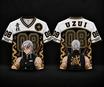 Tengen Uzui – Sound Hashira Anime Oversized Jersey