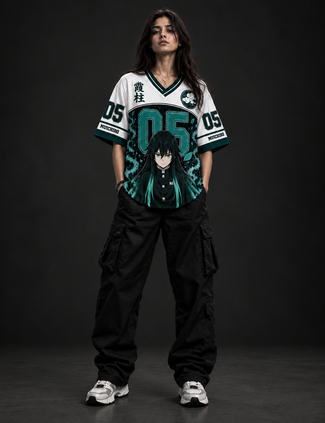 Muichiro Tokito – Mist Hashira Anime Oversized Jersey