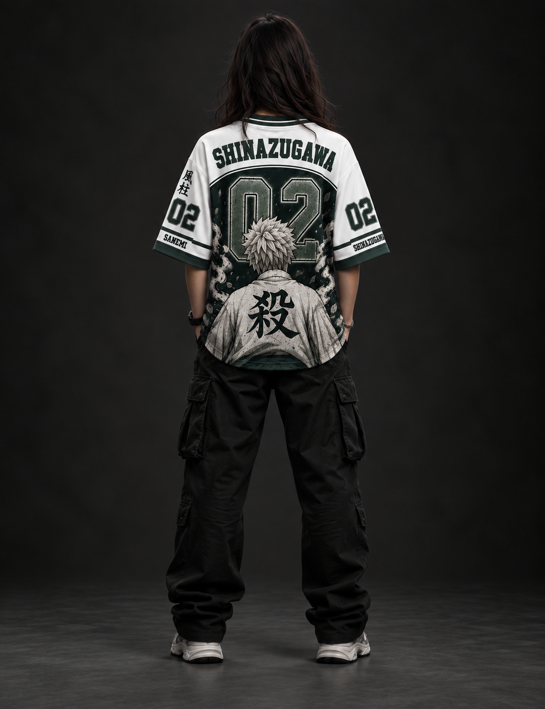 Sanemi Shinazugawa – Wind Hashira Anime Oversized Jersey