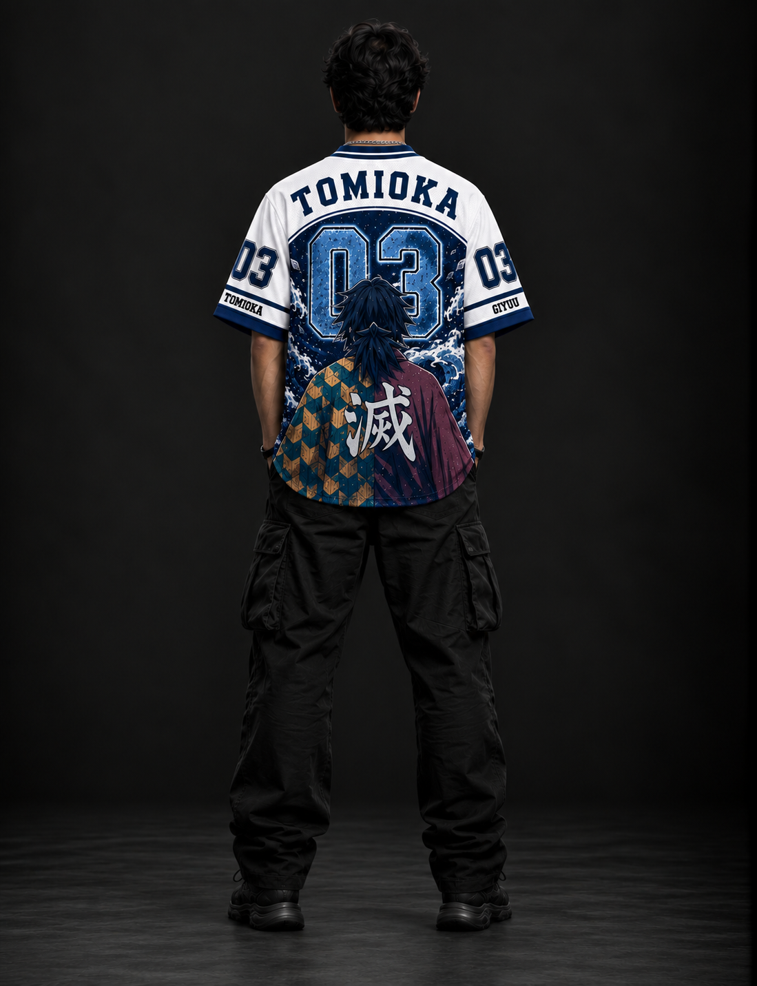 Giyu Tomioka – Water Hashira Anime Oversized Jersey