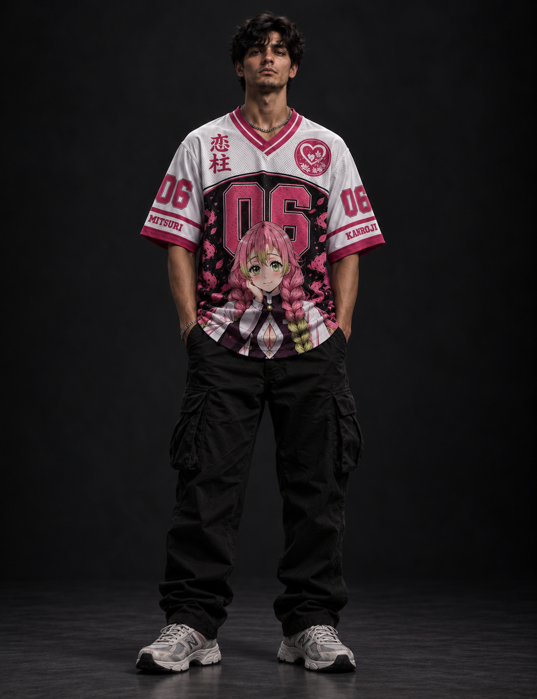 Mitsuri Kanroji – Love Hashira Anime Oversized Jersey
